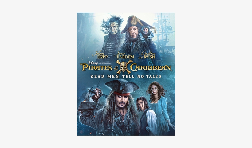 Digital Hd - Pirates Of The Caribbean Dead Men Tell No Tales Blu, transparent png download