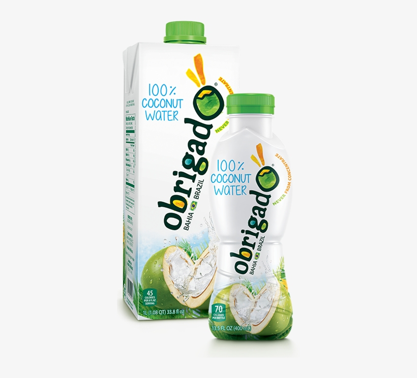 Product Image - Obrigado Pure Coconut Water, transparent png download