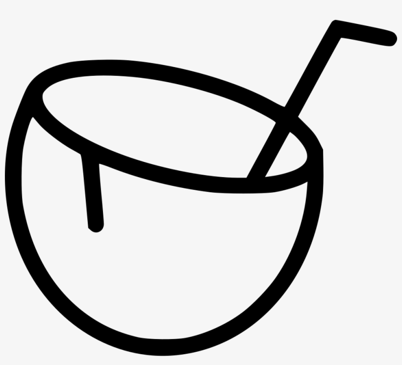 Coconut Drink - - Stock Illustration, transparent png download