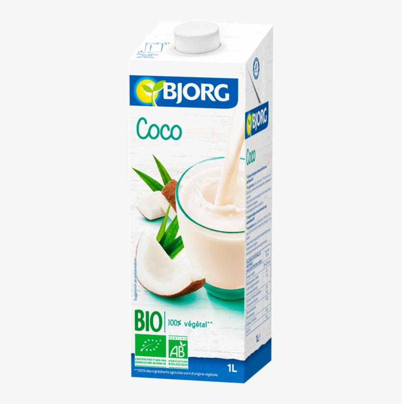 Organic Coconut Milk Drink, transparent png download
