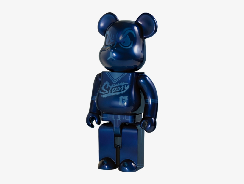 /wi/upimage/s4 01 88a00 - Bearbrick 400% Stussy World Tour White, transparent png download