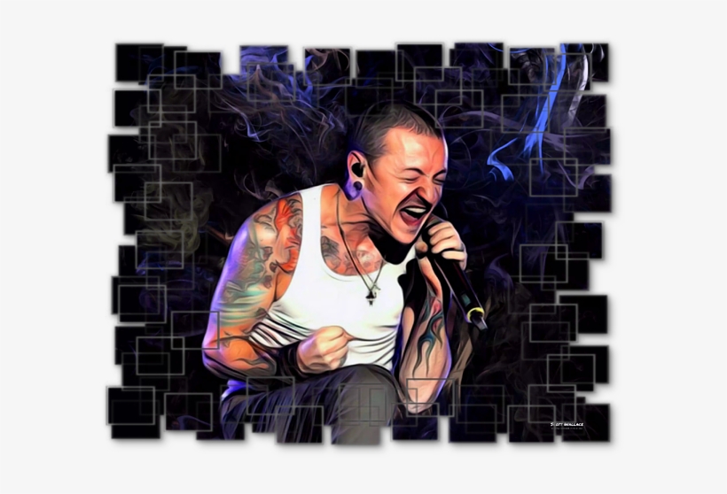 Bleed Area May Not Be Visible - Chester Bennington, transparent png download