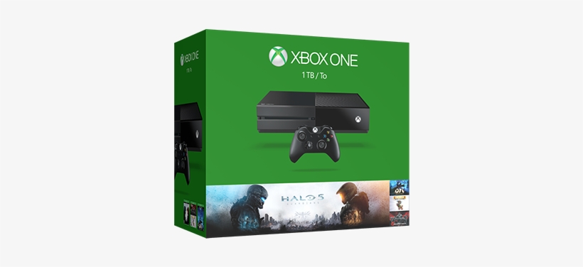 En Intl Xbox One Spring Bundle Grissom Halo - Microsoft Xbox One - 1 Tb - Black, transparent png download