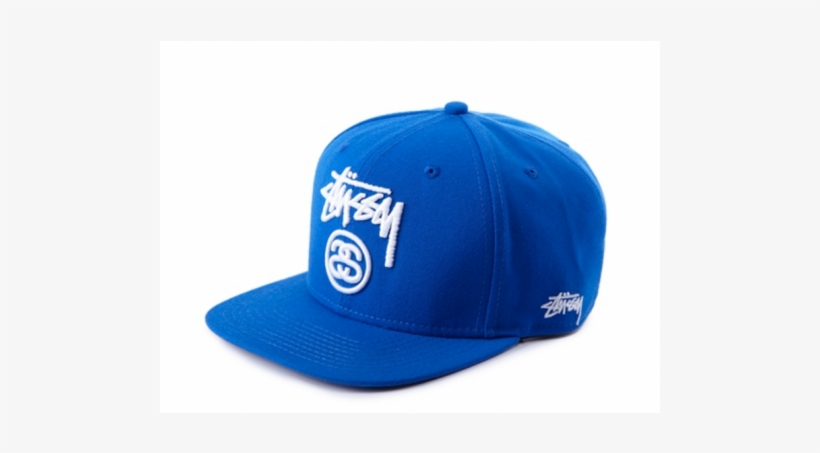 In Stock Stussy Classic Logo Snapback Hat - Kc Royals Hats, transparent png download