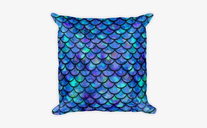 mermaid scale pillow