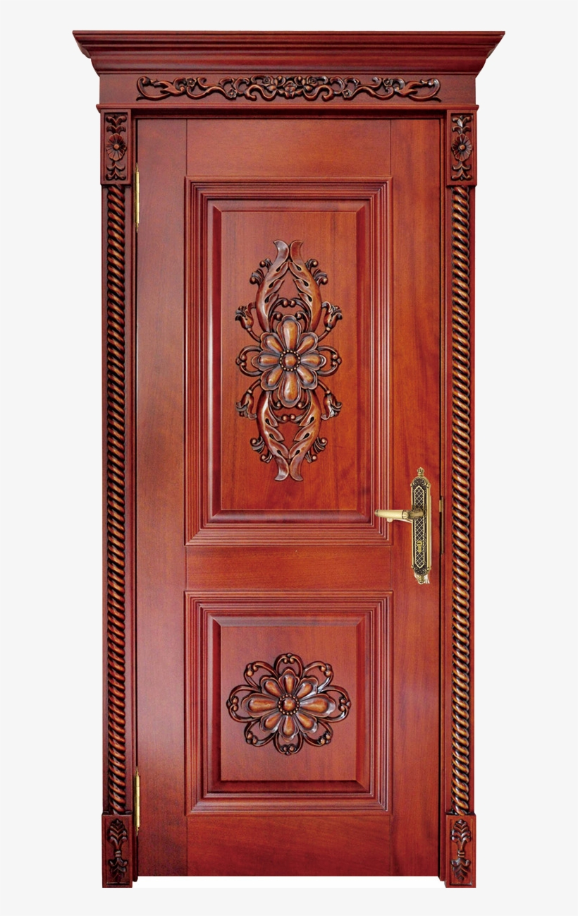 Wooden Door W4006 - Door, transparent png download