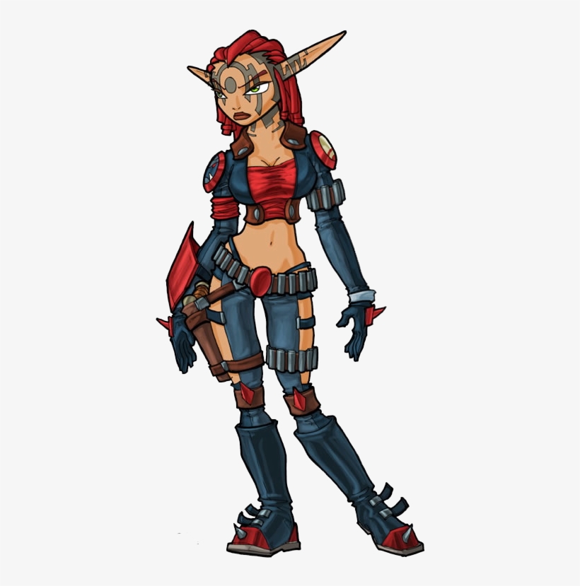 Ashlyn From Jak And Daxter - Ashelin Jak, transparent png download
