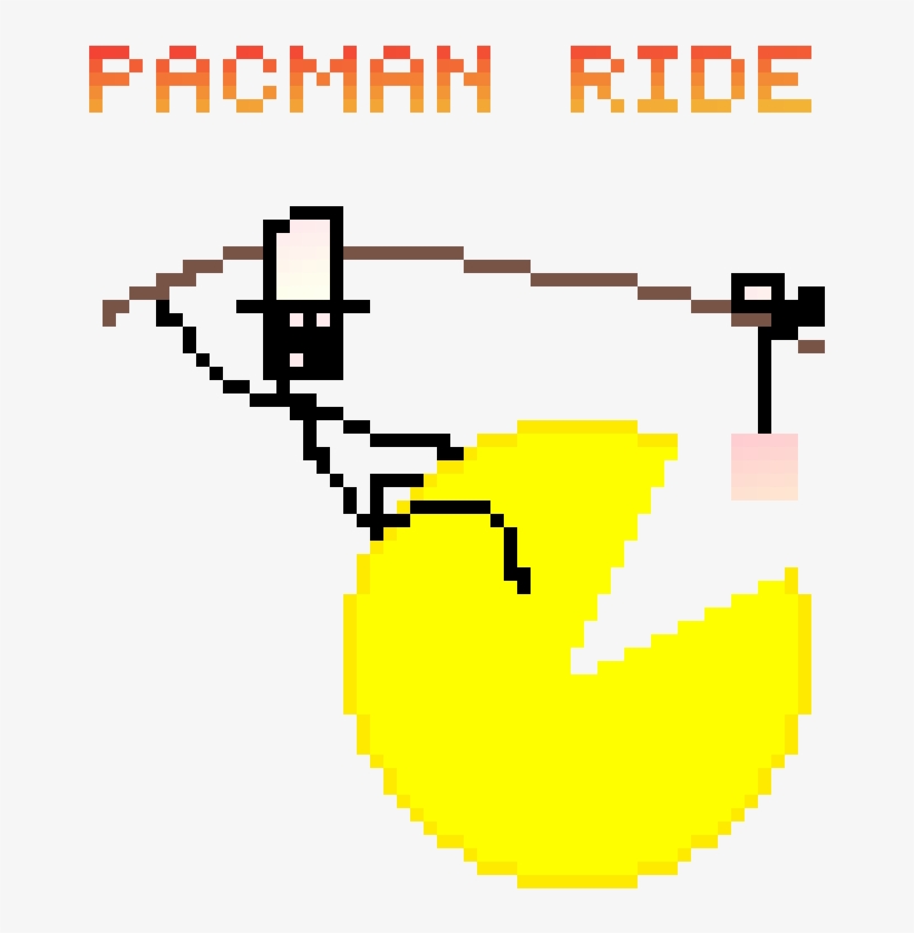 Pacman Rider - Graphic Design, transparent png download