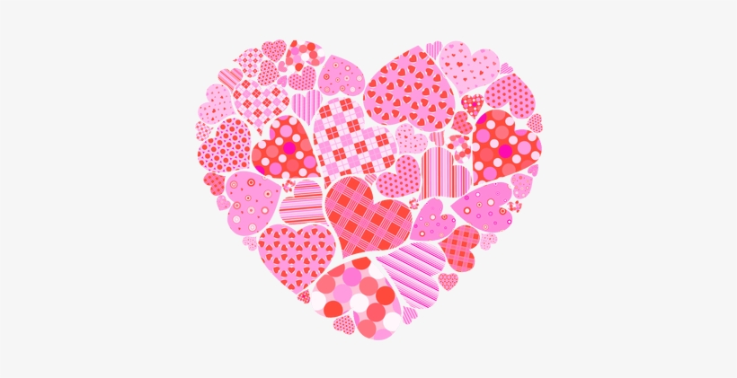 Valentines Day Heart Frame Transparent - Valentines Day Heart Clipart, transparent png download