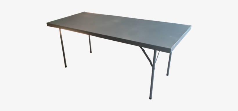 Metal Folding Table - Folding Table, transparent png download