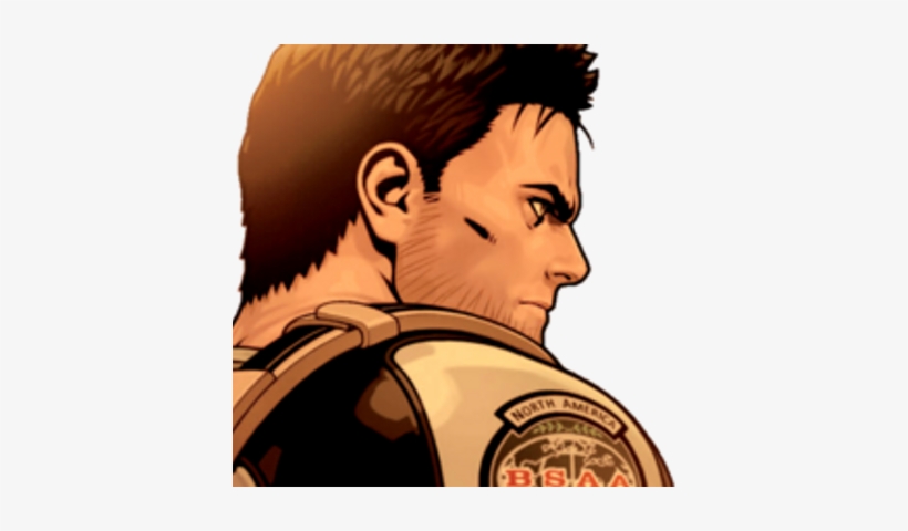 Chris Redfield - Biohazard Acrylic Key Ring: Bsaa, transparent png download