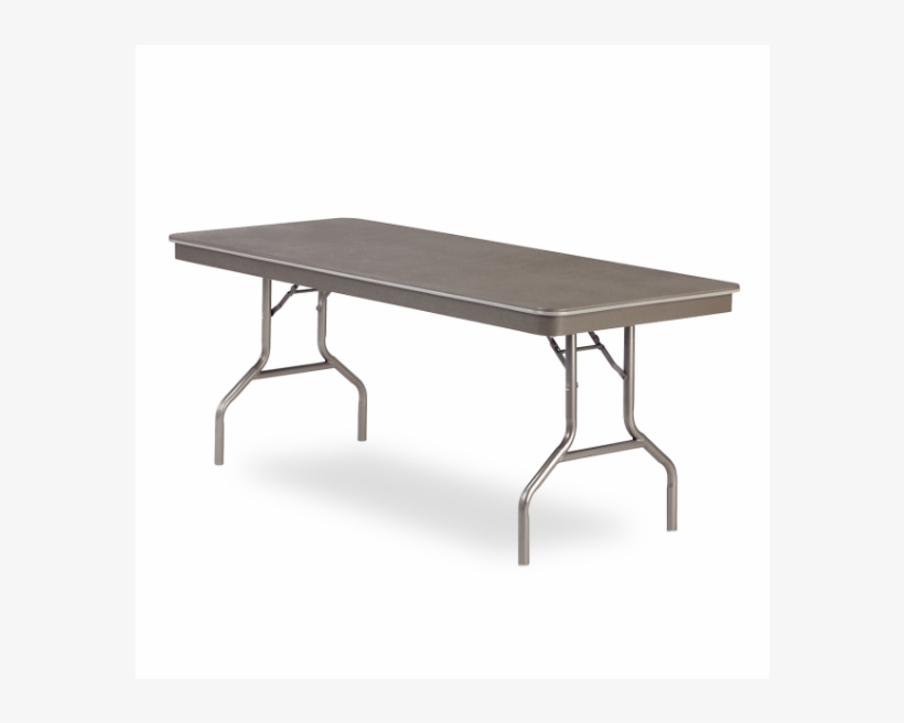 Product Gallery Image - Virco Lightweight Rectangular Folding Table 72" X 30", transparent png download