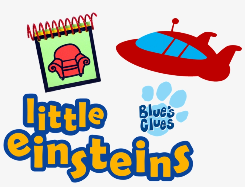 Little Einsteins Blues Clues Logo 3 Einstein, Blues - Little Einsteins Blue's Clues, transparent png download