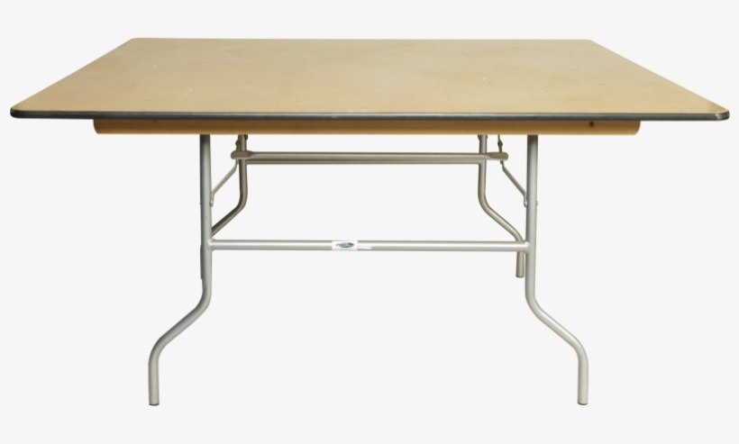 Wood Square Folding Table, transparent png download