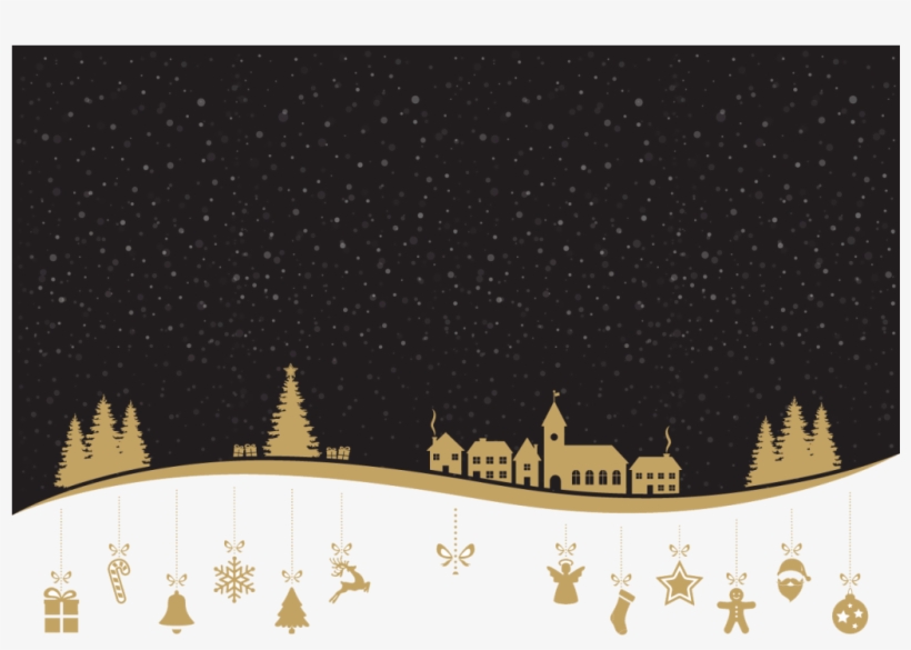 Christmas Card Border Png - Cheap Decorative Pillows & Shams Christmas Night, transparent png download