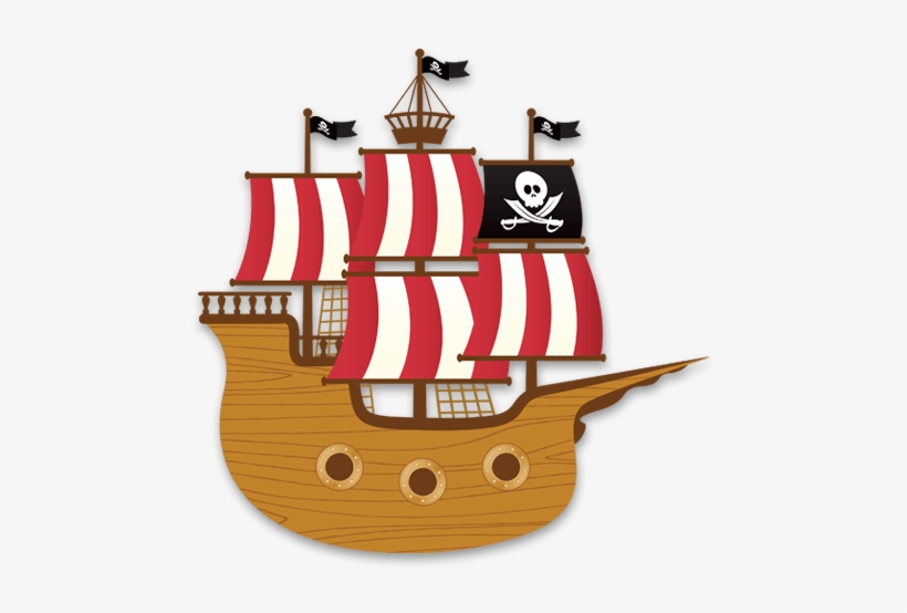 Stickers For Kids - Pirate Square Fridge Magnet (personalized), transparent png download