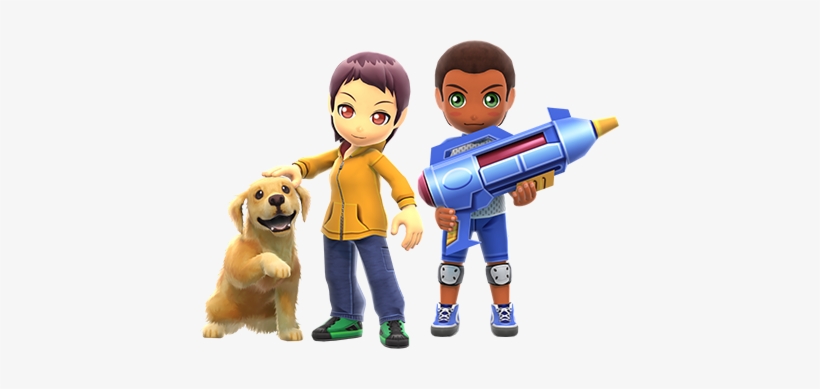 Mii Paintball And Mii Pet - Pet, transparent png download
