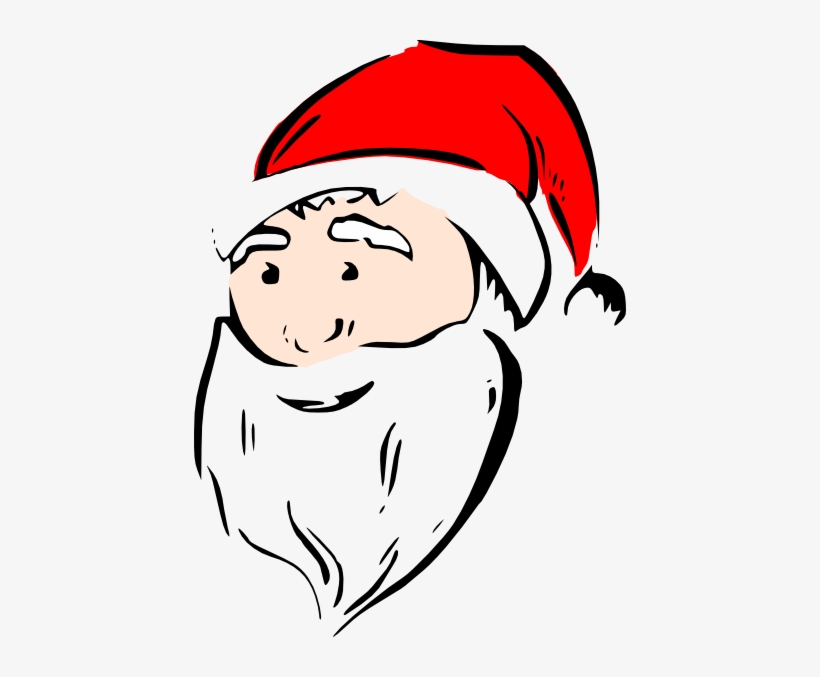 Santa Face, transparent png download