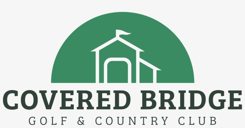 Covered Bridge Clipart Covered Bridge Logo - Covered Bridge Golf Course Nb, transparent png download