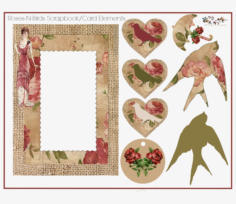 I Wanted To Give You A Large Frame For Your - Stretched Canvas Print: Campbell's Rose Garden I, 20x20in., transparent png download
