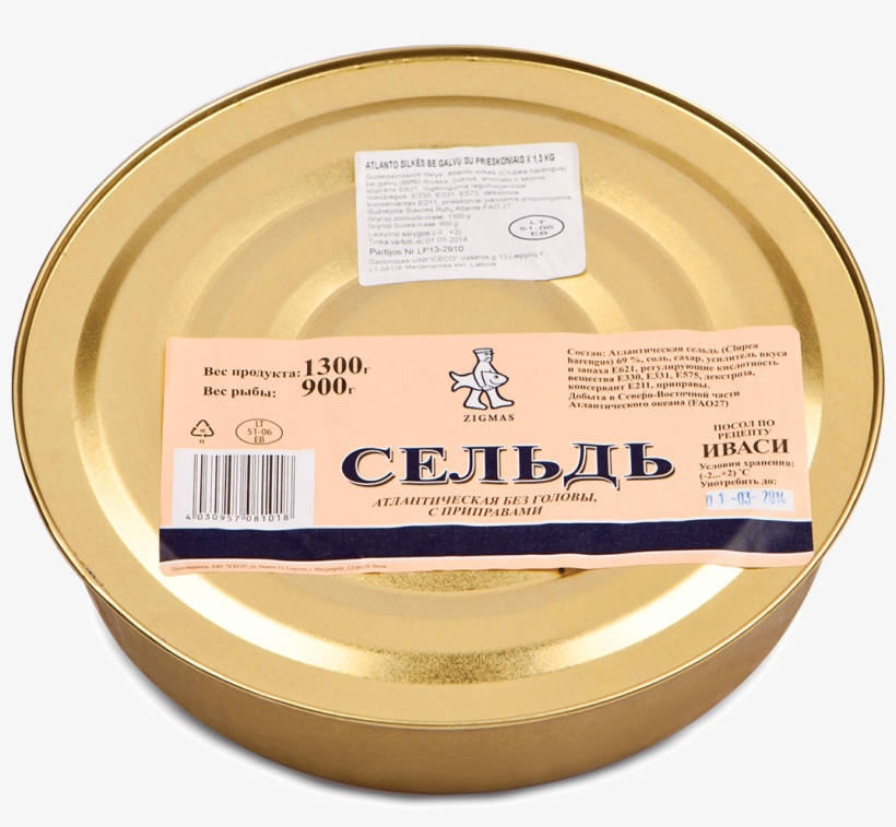 Salted Herring, Head Off - .com, transparent png download