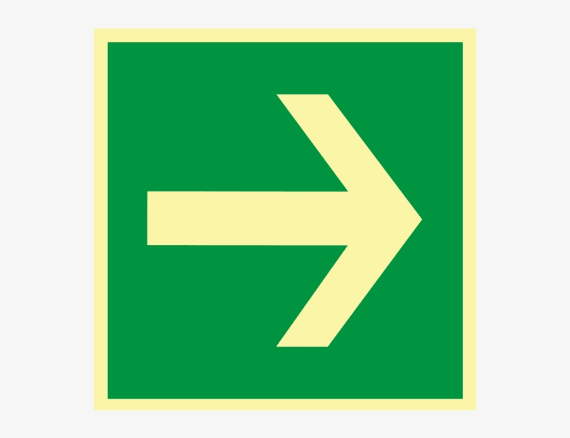 Straight Arrow - Sign, transparent png download