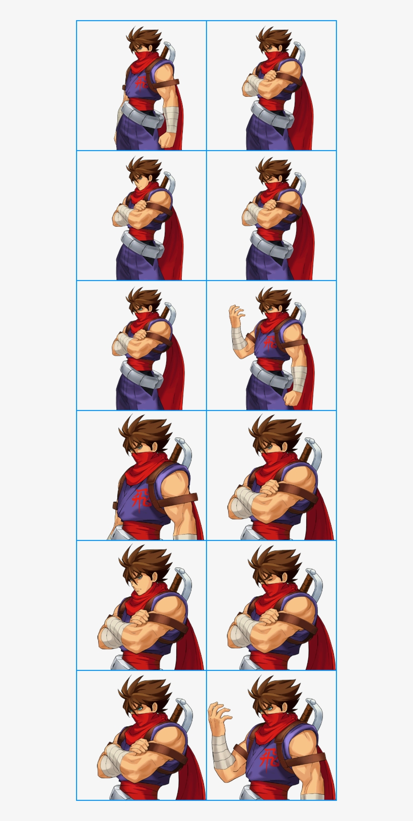 Strider Hiryu - Project X Zone 2 Strider Hiryu, transparent png download