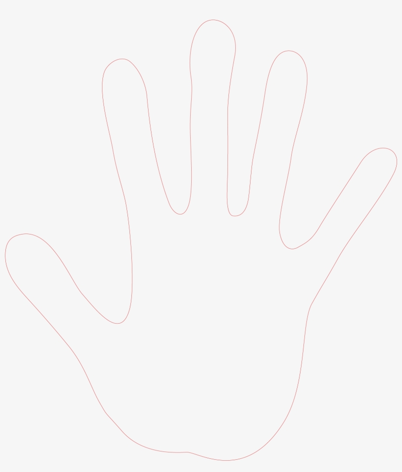Place Your Hand Here - Illustration, transparent png download