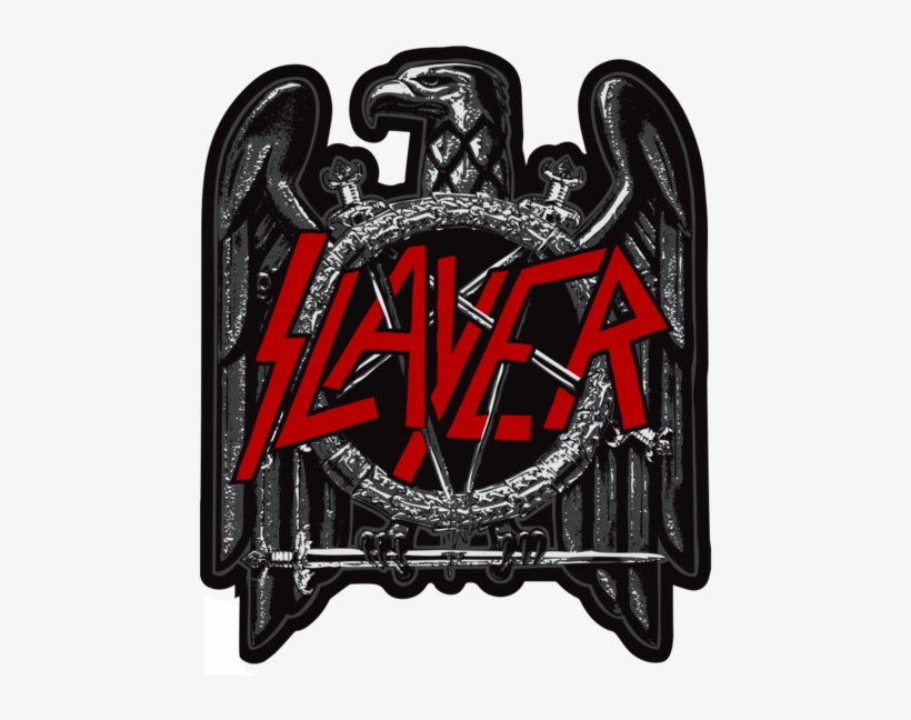 Black Eagle Die Cut Patch - Slayer Silver Eagle Mug Black, transparent png download