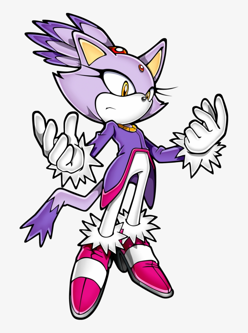 Blaze The Cat Respect Thread Here Is A Blaze The Cat - Blaze The Cat Sonic Rush, transparent png download