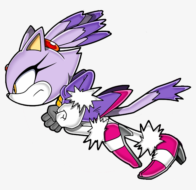 Blaze The Cat Edad - Blaze The Cat, transparent png download