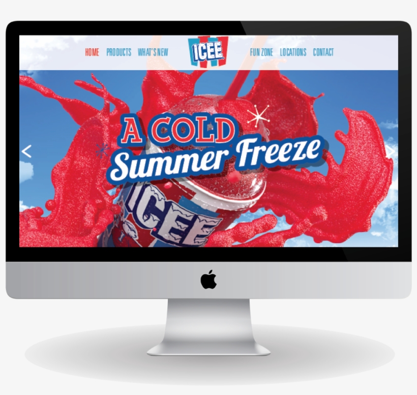 Icee-screen - The Icee Company, transparent png download