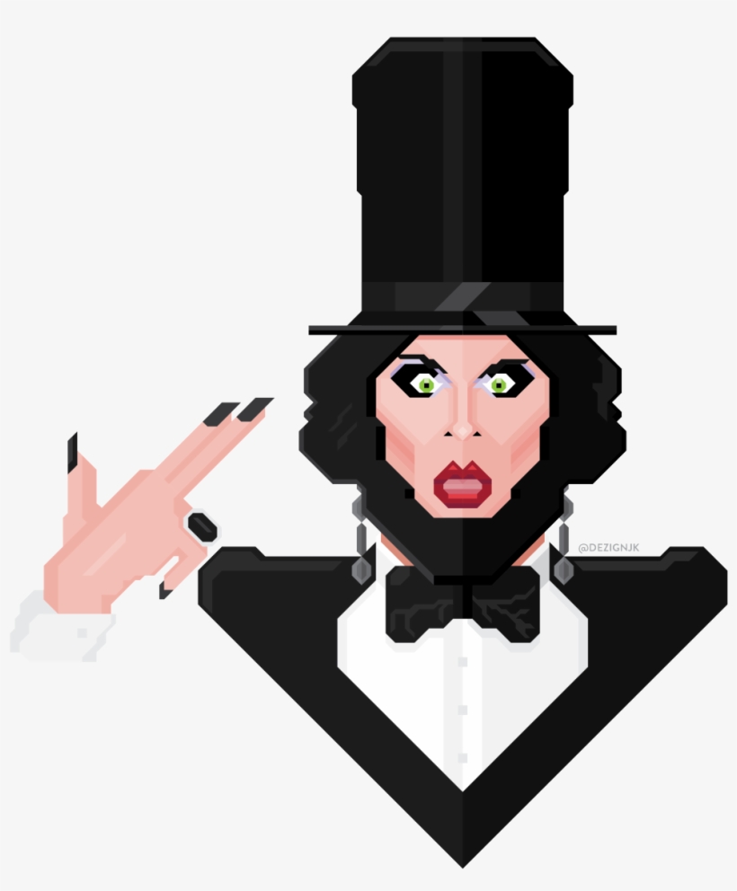 “don't Go To The Theater ” Katya, Serving Emancipation - Katya Zamolodchikova Art, transparent png download