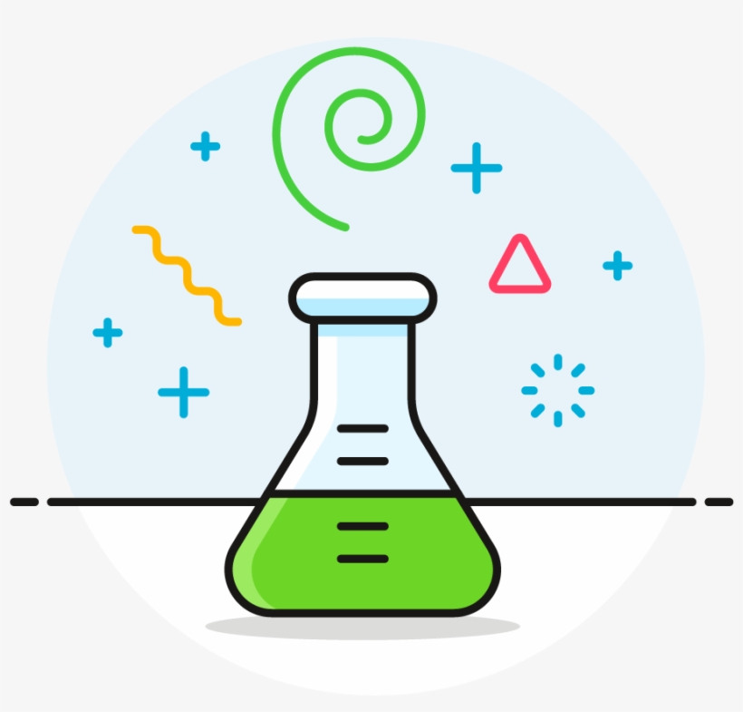 08 Science Beaker - Maid Service, transparent png download