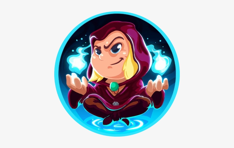 Mage-circled - Agario Skin Mage, transparent png download
