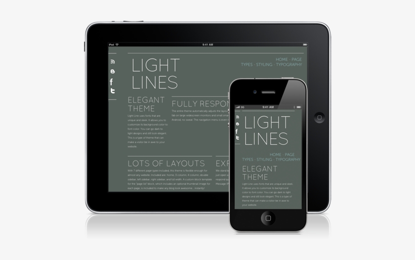 Fully Responsive - Smartphone, transparent png download