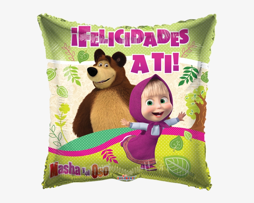 Masha Y El Oso Felicidades - Disney Masha And The Bear Eau De Toilette 100 Ml, transparent png download