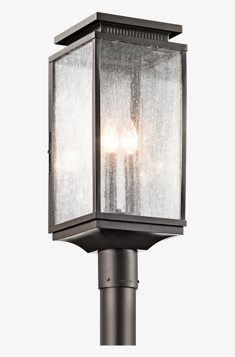 Loading Zoom - Kichler Olde Bronze Manningham 3 Light Pier Mount, transparent png download