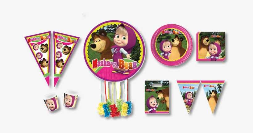 Serie Msha Oso Invercas Dulces Noticias Y Algo - Piñata Masha And The Bear, transparent png download