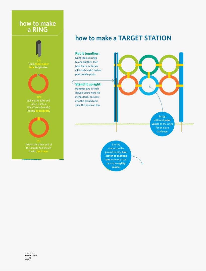 Familyfun - May 2012 - Page 48-49 - Circle, transparent png download