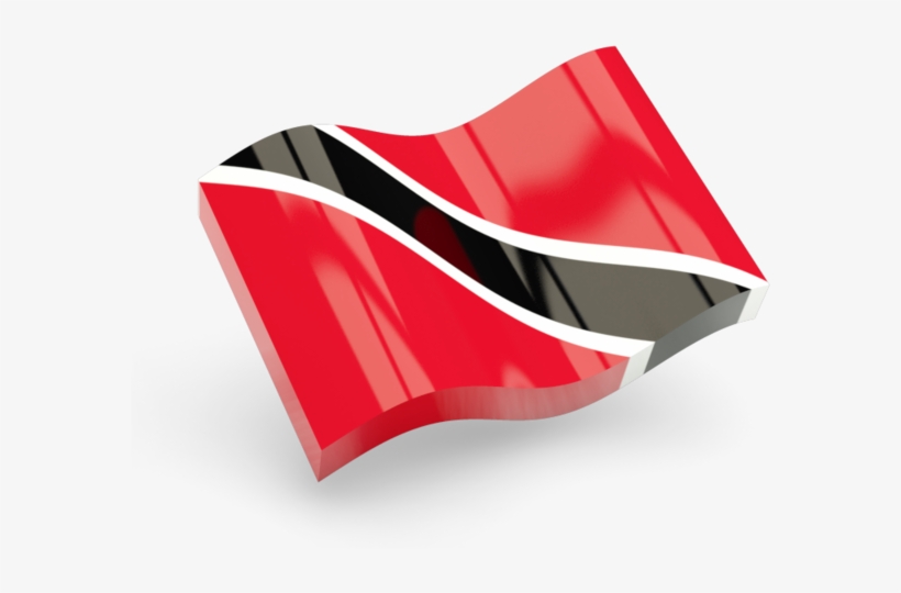 Illustration Of Flag Of Trinidad And Tobago - Trinidad And Tobago Png, transparent png download