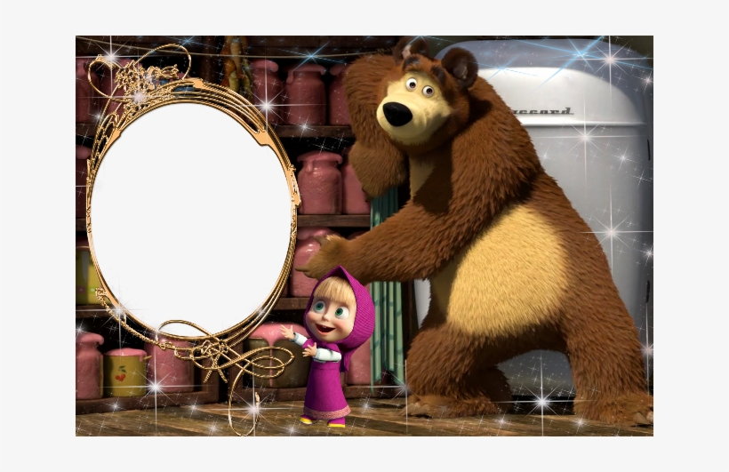 Efecto De Fotos De La Categoría - Convite Masha E O Urso Png, transparent png download