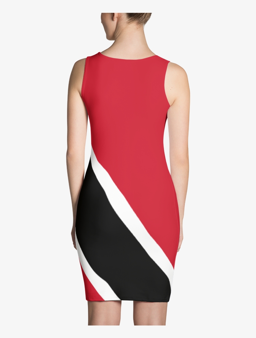 Trinidad-tobago Flag Dress - Themagicannex Dress - Witch In The Moon Sublimation, transparent png download