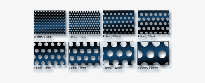 Perforated Aluminium Sheet - ورق گالوانیزه پانچ شده, transparent png download