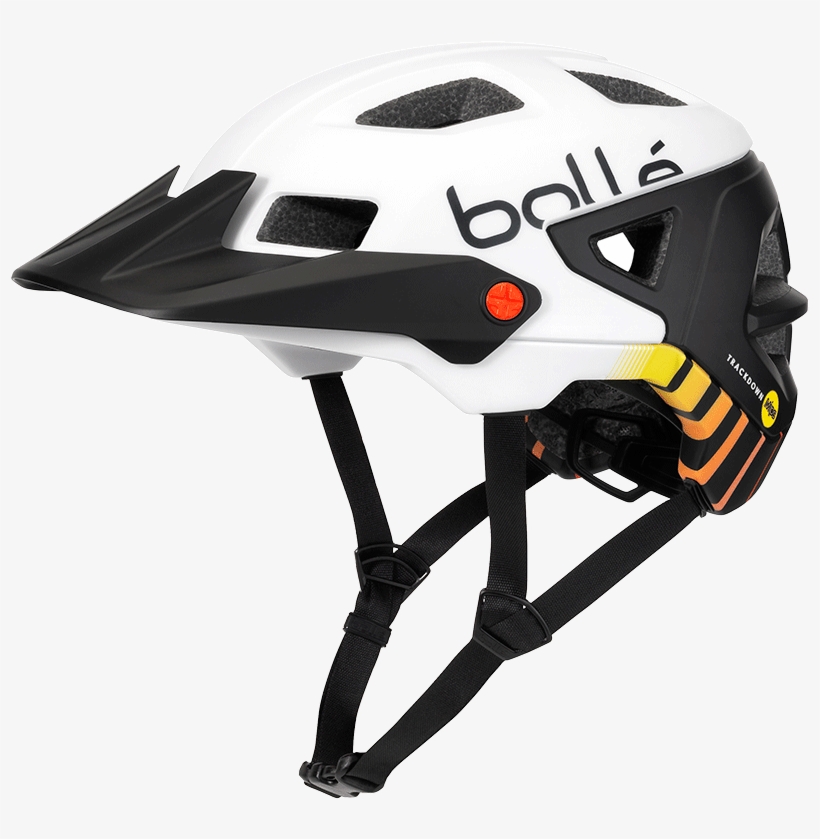 Viewing Bolle Trackdown Mips Mtb White Fire - Bolle Mips Helmet, transparent png download