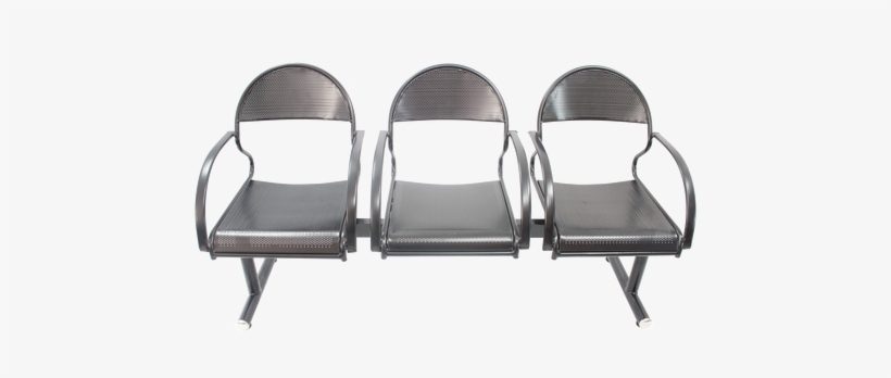 Black Colour Visitor Sofa - Chair, transparent png download