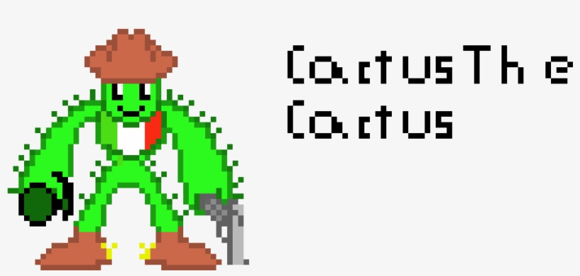 Cactus The Mexican Cactus Of Pactus The Cactus - Cartoon, transparent png download