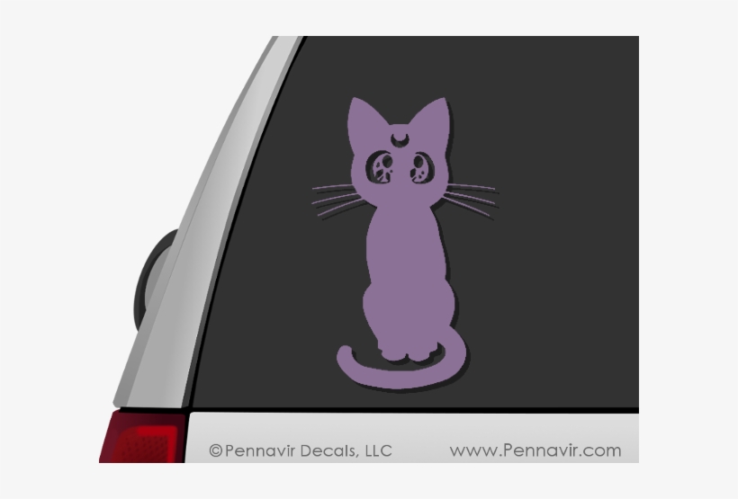 Luna Cat Decal - Harley Quinn Diamonds, transparent png download