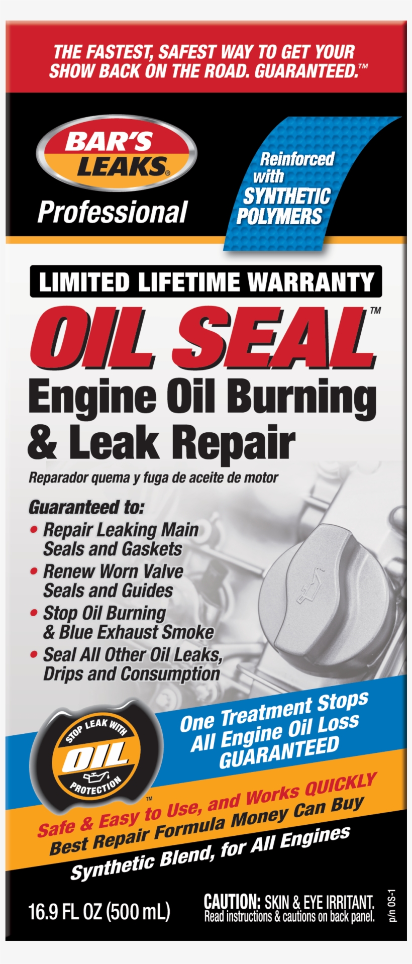 Oil Seal Engine Oil Burning & Leak Repair Bars Leak Oil Seal