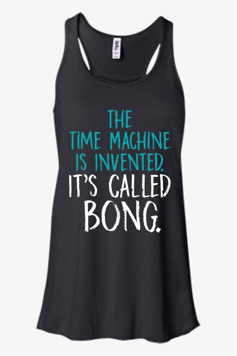 The Time Machine Bong Flow Tank - Rick And Morty Bender Shirt, transparent png download